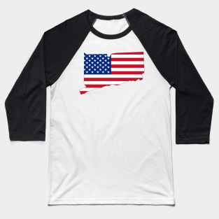 Connecticut, USA. Baseball T-Shirt